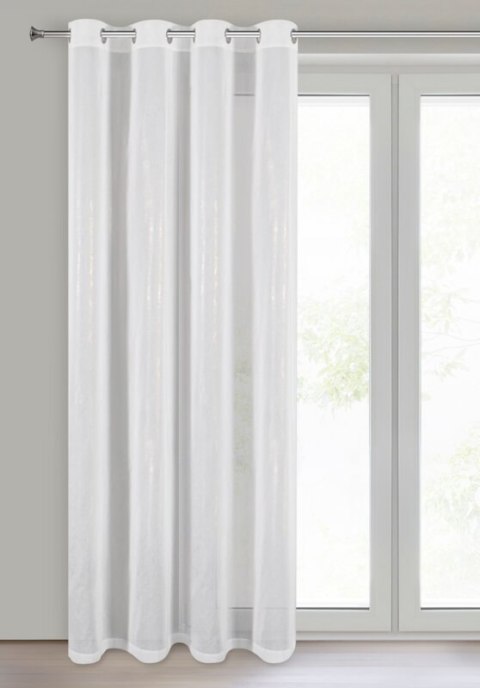 Gardine MISSY weiß SZAM 140x250 Ösen