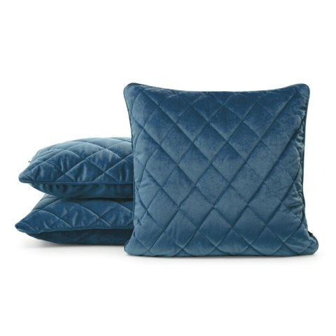 Kissenbezug Velvet Samt 27 H 45x45 dunkelblau