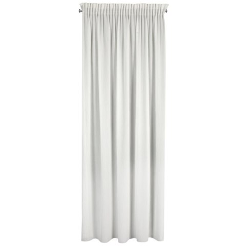 Gardine MELINDA weiß 135x270 Tunnelzug Kräuselband