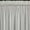 Gardine MELINDA weiß 135x270 Tunnelzug Kräuselband