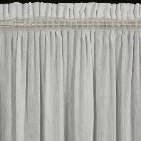 Gardine MELINDA weiß 135x270 Tunnelzug Kräuselband