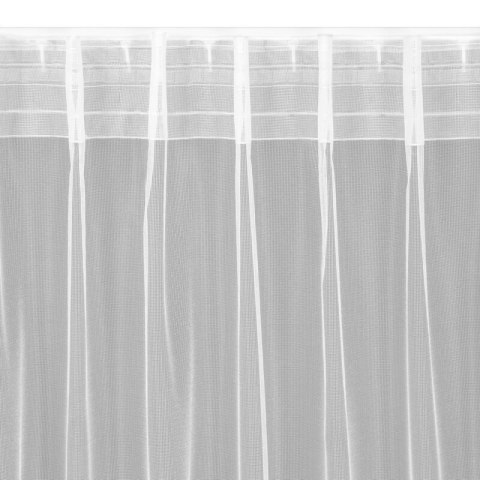 Gardine TONIA weiß 140x270 Kräuselband Tunnelzug FLEx