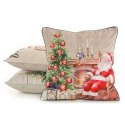 Weihnachten Kissenbezug 129 45X45 beige CZER