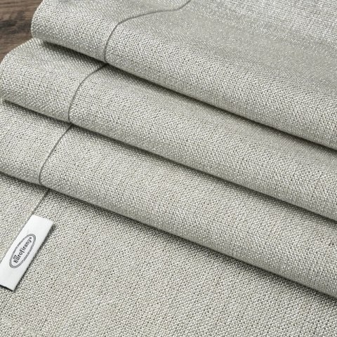 Tischdecke BIANCA 2 silber 145x280