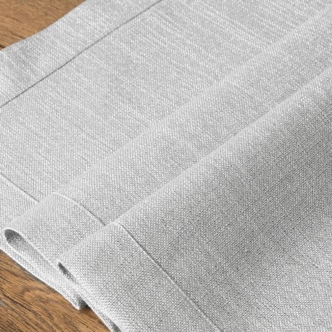 Tischdecke BIANCA 2 silber 145x280