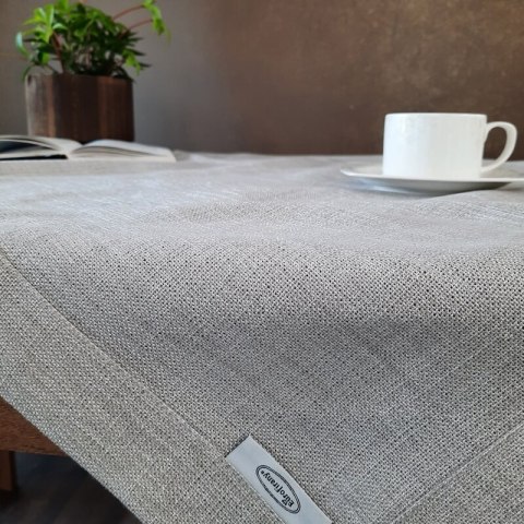 Tischdecke BIANCA 2 silber 145x280