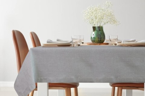Tischdecke BIANCA 2 silber 145x280