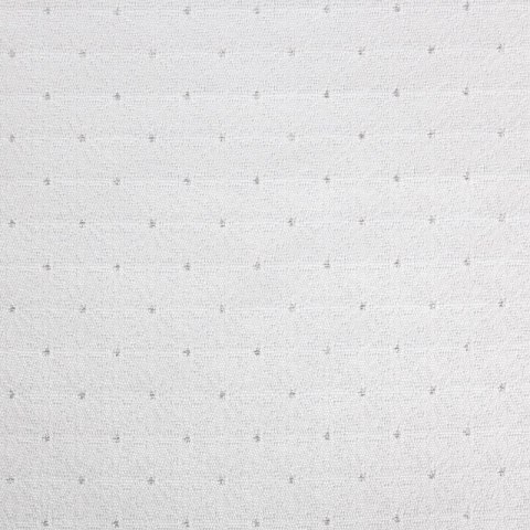 Tischdecke ELIZA weiß silber 85x85