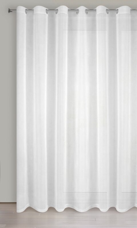 Gardine LUCY weiß 350x250 Ösen