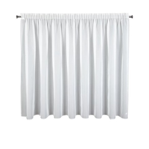 Gardine LUCY weiß 400x150 Kräuselband