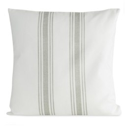 Kissenbezug Lein Optik 24 weiß 50x50 creme POPI