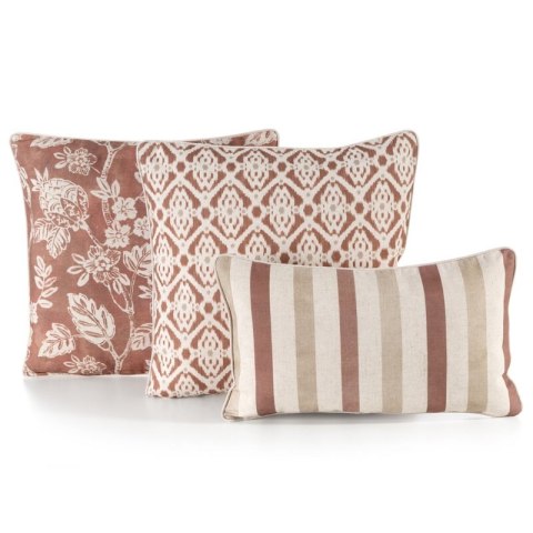 Kissenbezug Lein Optik 31 A 50x50 braun beige