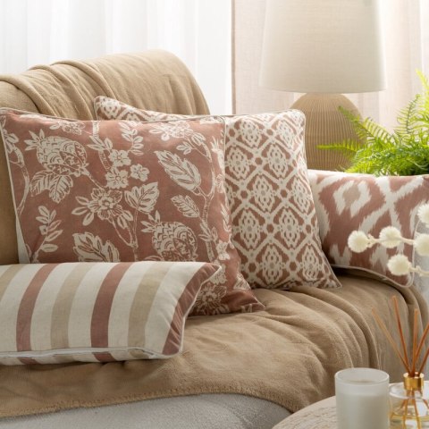 Kissenbezug Lein Optik 31 A 50x50 braun beige