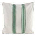 Kissenbezug Lein Optik 34 weiß 50x50 creme grün
