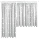 Gardine DEK DAISY silber 400x160 200x250
