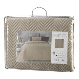 Tagesdecke SOFIA beige 70x160 cm beige