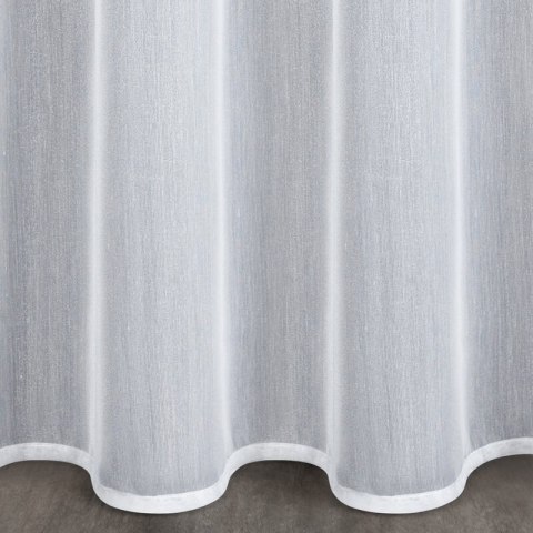 Gardine MIREA weiß 140x270 Kräuselband Tunnelzug