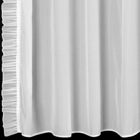 Gardine KAREN weiß 140x270 Kräuselband Schlaufen