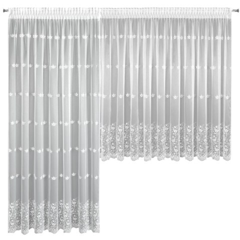 Gardine DEK LILAC weiß 400x160 200x250