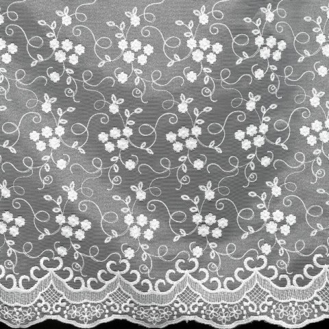 Gardine DEK LILAC weiß 400x160 200x250