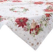 Gobelin Tischdecke 1270 Weihnachten 100x100 -5% NATU