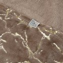 Wohndecke mit goldenem Marmormuster Glamour GLAMO 150x200 cm beige gold