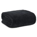 Dicke Wohndecke Kuscheldecke Sofadecke Tagesdecke Couchdecke Weiche Decke LORI schwarz 170x210 cm schwarz