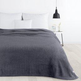 Dicke Wohndecke Kuscheldecke Sofadecke Tagesdecke Couchdecke Weiche Decke LORI dunkelgrau 170X210 dunkelgrau