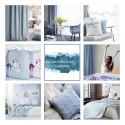 Samtvorhang Velours Vorhänge zum Wohnzimmer Prachtvoll Elegant hellblau 140x250 cm Ösen