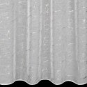 Gardine REVA weiß silber 140x250 Ösen