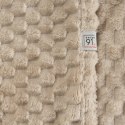 Wohndecke Kuscheldecke Decke MICROFASER Sofadecke Tagesdecke CINDY6 200x220 cm beige