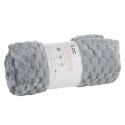 Wohndecke Kuscheldecke Decke MICROFASER Sofadecke Tagesdecke CINDY6 200x220 cm silber