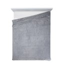 Wohndecke Kuscheldecke Decke MICROFASER Sofadecke Tagesdecke CINDY6 200x220 cm silber