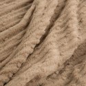 Wohndecke Kuscheldecke Gemusterte Sofadecke Tagesdecke Couchdecke Decke LISA beige 130x170 beige