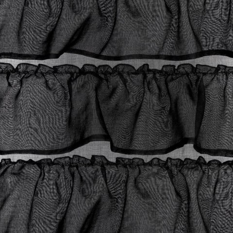 Gardine DANI 1 schwarz 140x250 Ösen