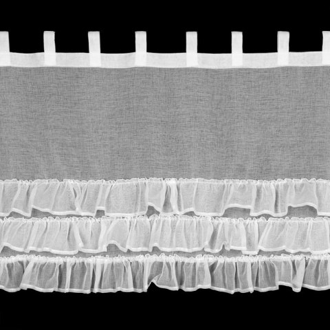 Gardine LILIAN 2 weiß 70x150 Schlaufen