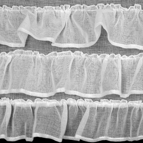 Gardine LILIAN 2 weiß 70x150 Schlaufen