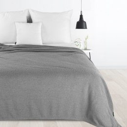 Kuscheliger Überwurf, wärmende Decke, weiche Sofadecke Boucle-Imitation silber 70x160 cm silber