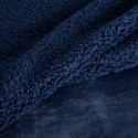 Wohndecke TEDY Teddy-Fleece kuschelige Sofadecke Sesselschoner Extra weich blau 170x210 cm blau