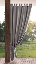 Terassenvorhang Outdoor Vorhang zum Garten Wasserfest stahl 155X240 Schlaufen