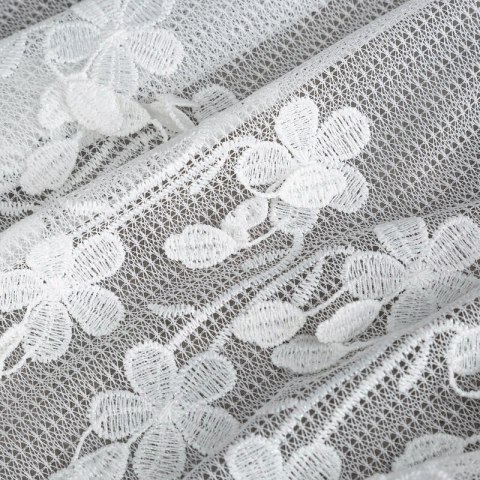 Gardine SADIE weiß 300x150 Ösen