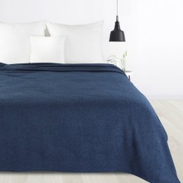 Kuscheliger Überwurf, wärmende Decke, weiche Sofadecke Boucle-Imitation dunkelblau 200x220 cm marine