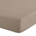 Betttuch SOFT beige 100x200 25CM 90