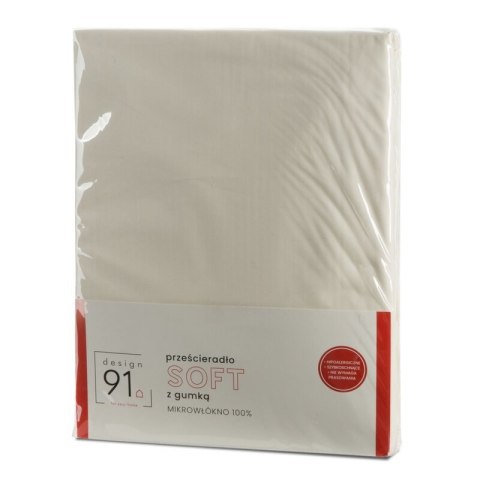 Betttuch SOFT creme 220x200 30 90