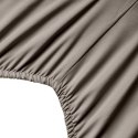 Betttuch SOFT silber 140x200 30 90