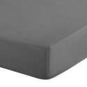 Betttuch SOFT stahl 100x200 25CM 90