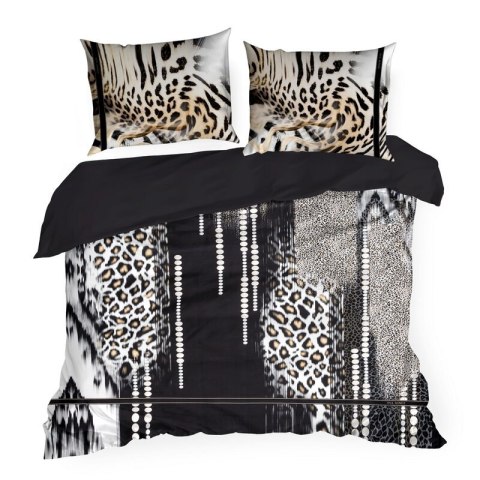 Bettwäsche garnitur Satin EVA 22 220x200 2x Kissenbezüge 70x80