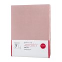 Jersey Betttuch rosa 90x200 25CM 125