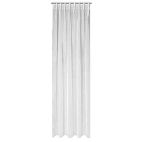 Gardine LAYLA weiß 140x270 Kräuselband FLEx