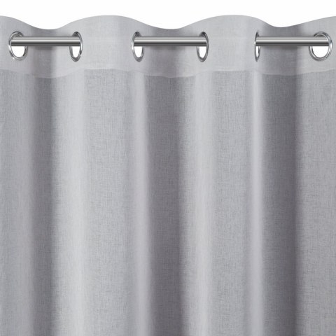 Gardine MARGARET2 silber 140x250 Ösen